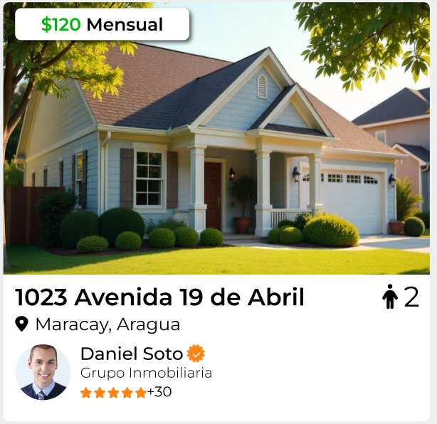 Tarjeta de propiedad ideal